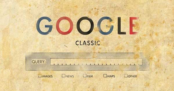 Vintage Google Search